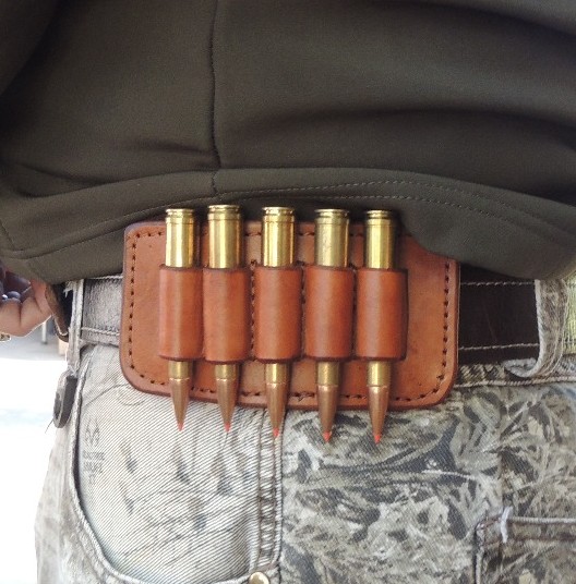 5 Round ammo bandelier