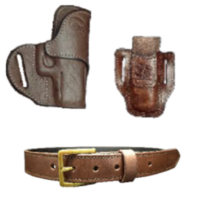 38mm Tactical Lite Belt, High Carry Holster & Single Mag Pouch