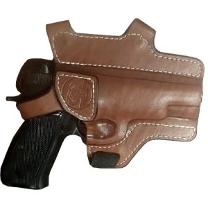 Leather Horizontal Underarm Holster Without Harness