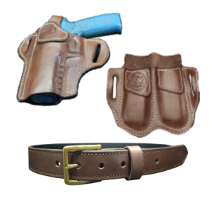 38mm Tactical lite belt, Pancake & Strap holster & Double Open Mag pouch